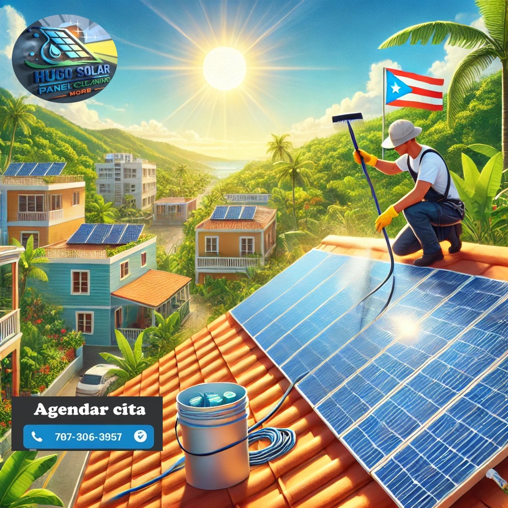 ervicio de limpieza solar en Puerto Rico