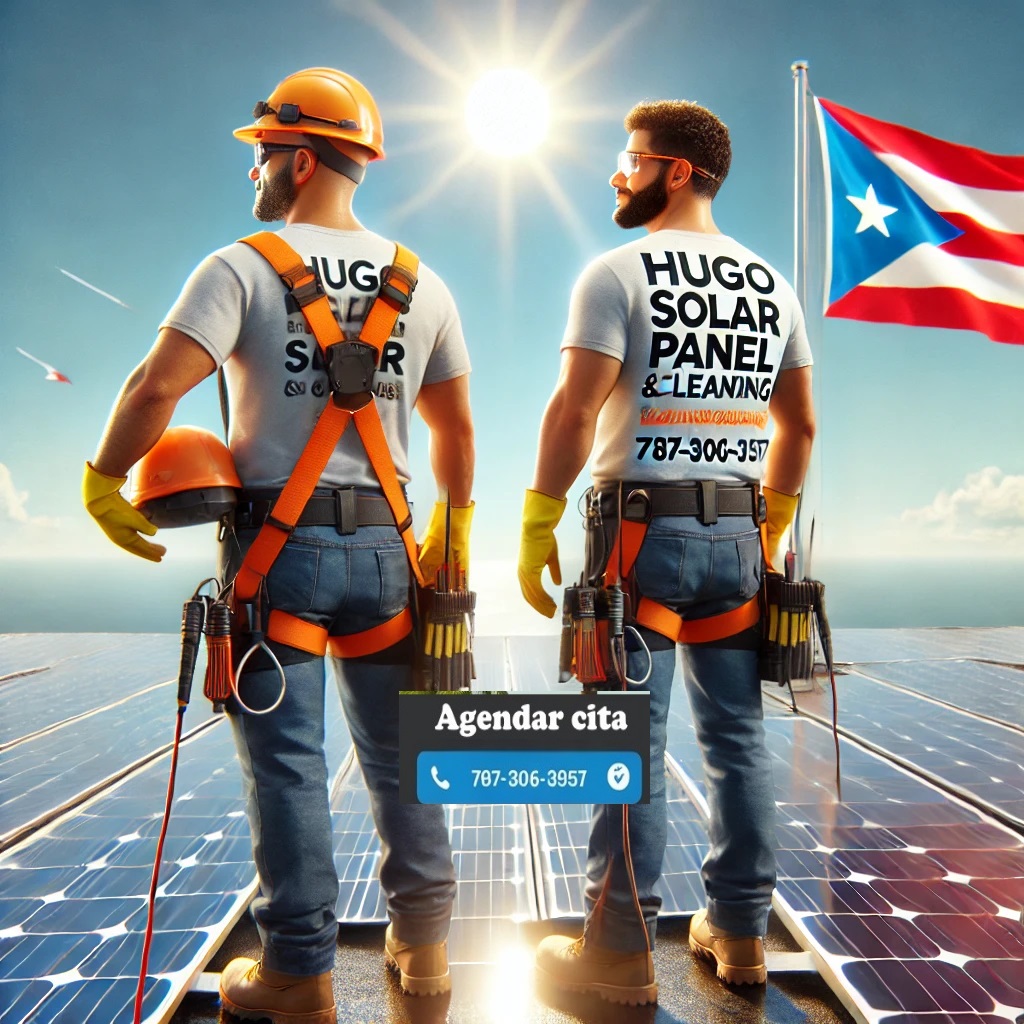 Por qué debe ser un profesional quien limpie tus paneles solares en Puerto Rico